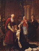 Jozef Simmler, Queen Jadwiga's Oath